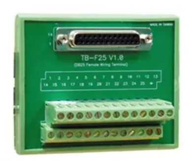 MOXA 25-Contact Female Din Connector, D-sub Connector