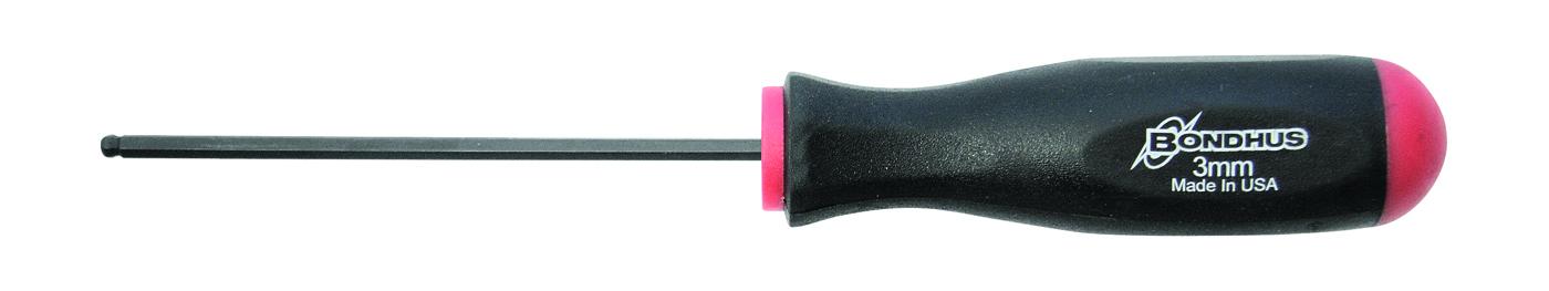 Bondhus Ball End Hexagon  Screwdriver, 3mm Tip