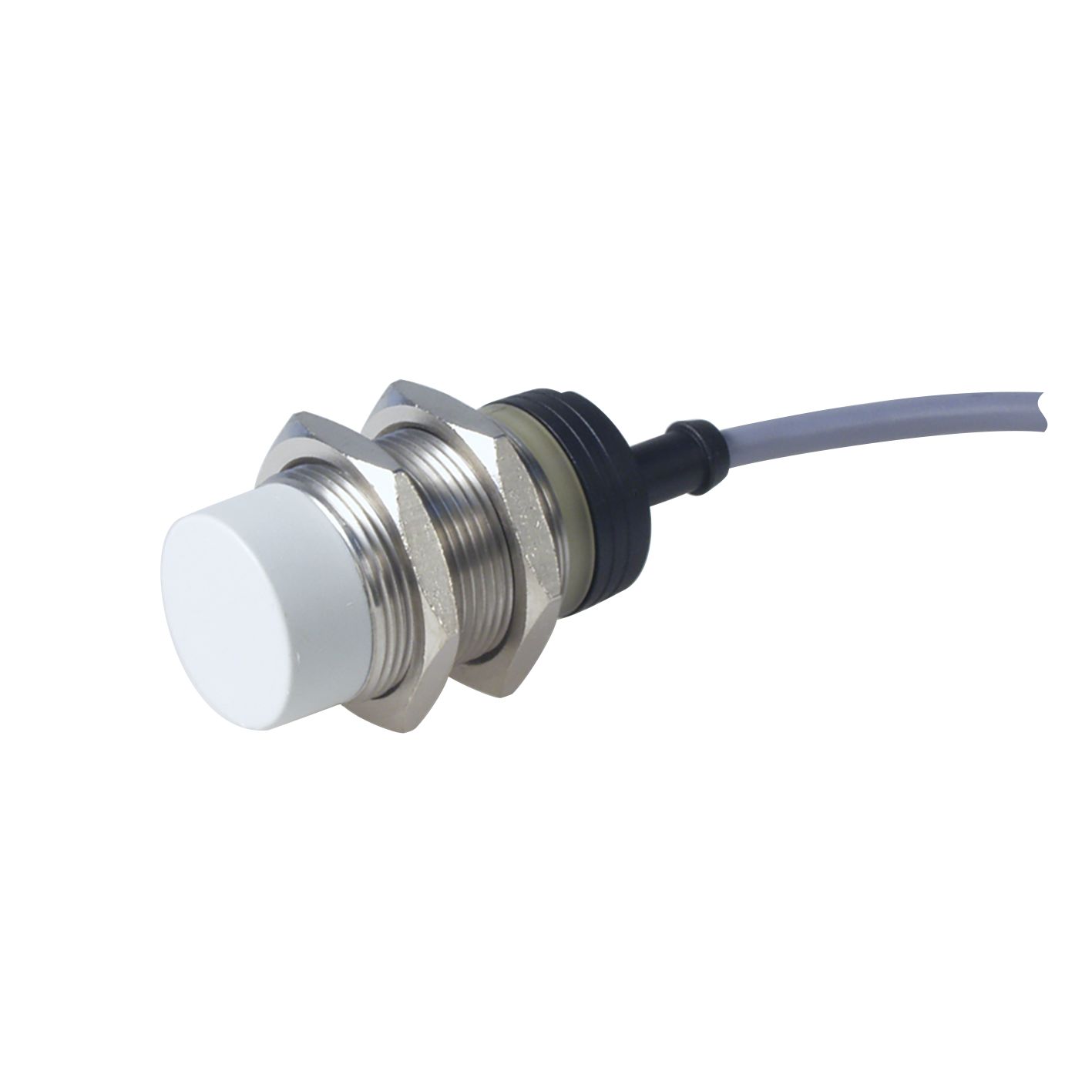 Carlo Gavazzi Inductive Threaded Barrel Proximity Sensor, M30, 15 mm Detection, PNP NO, 10 → 40 V dc