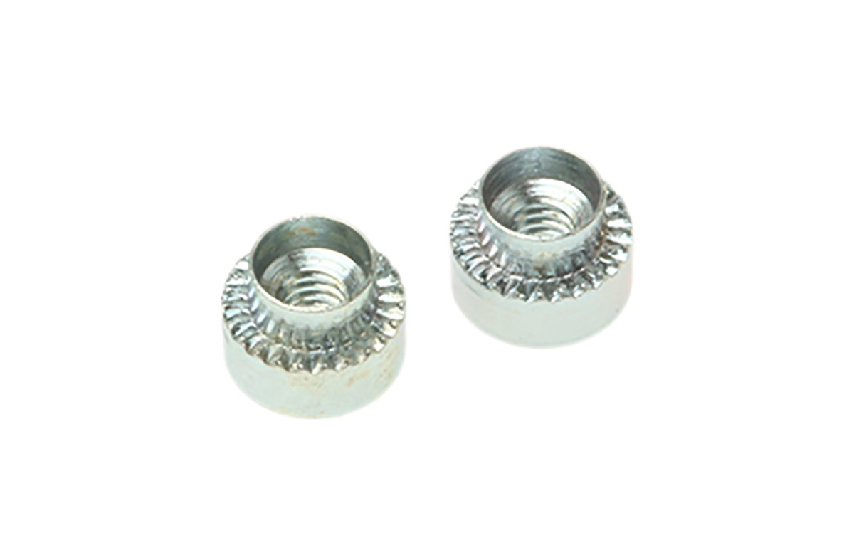 Hank Zinc plated & clear Passivated Steel Rivet Bush, M2