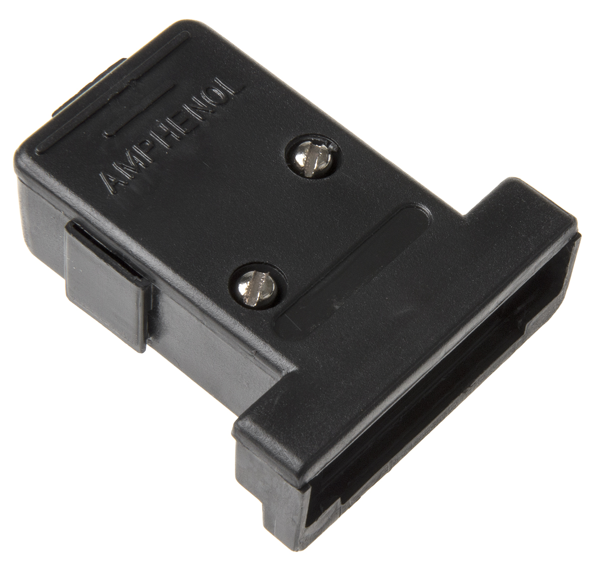Amphenol Communications Solutions Polymer Angled, Straight D Sub Backshell, 15 Way