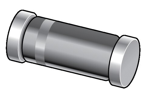 Nexperia, 52V Zener Diode ±5% 500 mW SMT 2-Pin SOD-80C