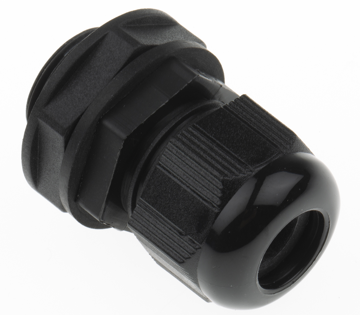 Alpha Wire FIT Wire Management Series Black PA 6 Cable Gland, NPT 1/2in Thread, 6mm min., 12mm max., IP66, IP68