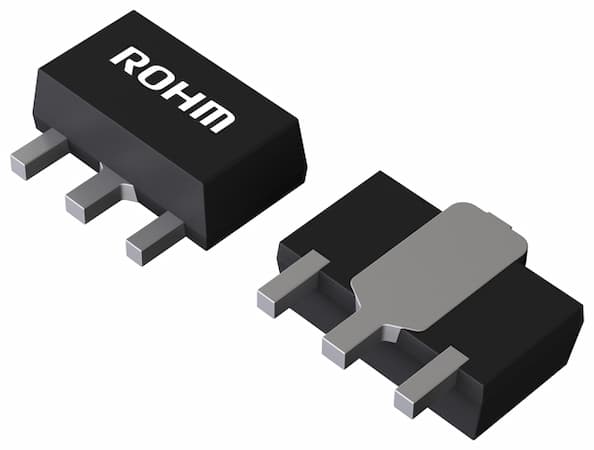 ROHM 2SCR512P5T100 NPN Transistor, 2 A, 30 V, 3-Pin SOT-89