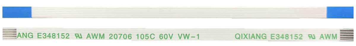 RS PRO FFC Ribbon Cable, 6-Way, 0.5mm Pitch, 200mm Length