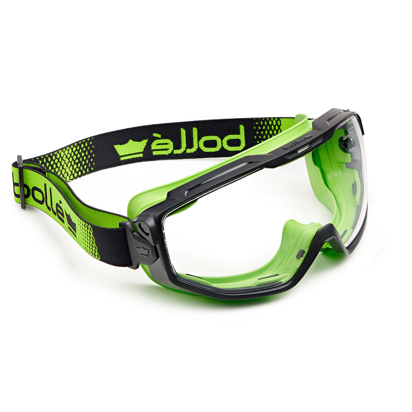 Bolle Safety UNIVGN, Scratch Resistant Anti-Mist Safety Goggles with Clear Lenses