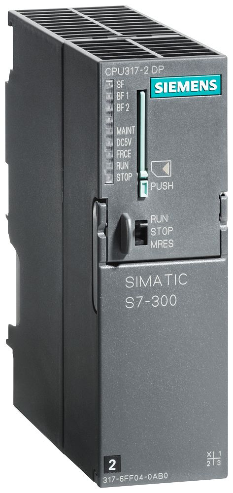 Siemens SIMATIC S7-300 Series PLC CPU for Use with SIMATIC S7-300 Series, 0-Input