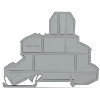 WAGO TOPJOB S Series End Plate for Use with DIN Rail Terminal Block, ATEX, IECE