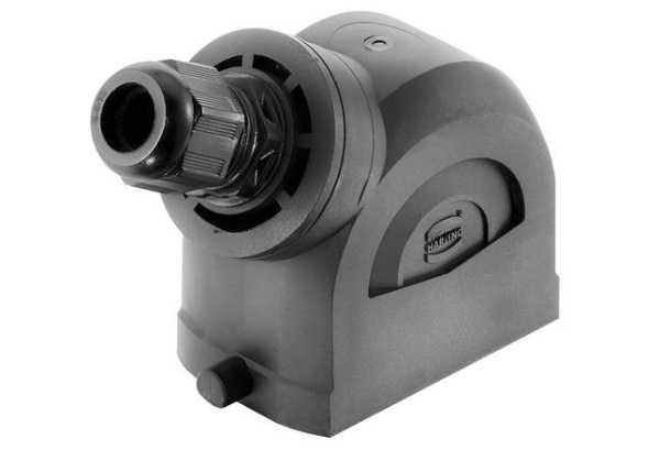 HARTING Han-Eco B Heavy Duty Power Connector Hood, M20 Thread, Side Entry Han-Eco Range