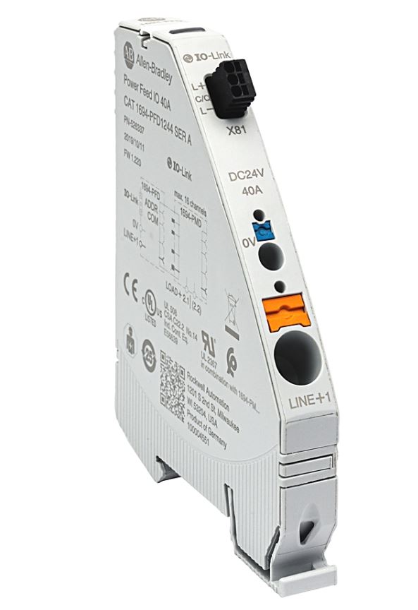 Allen Bradley Bulletin 1694 Electronic Circuit Protection (ECP) Electronic Circuit breaker 4A 1694-PFD, 1 channels