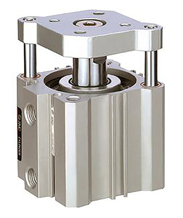 SMC Pneumatic Compact Cylinder - 20 mm Bore, 20 mm CDQM Series, Double Acting Acting
