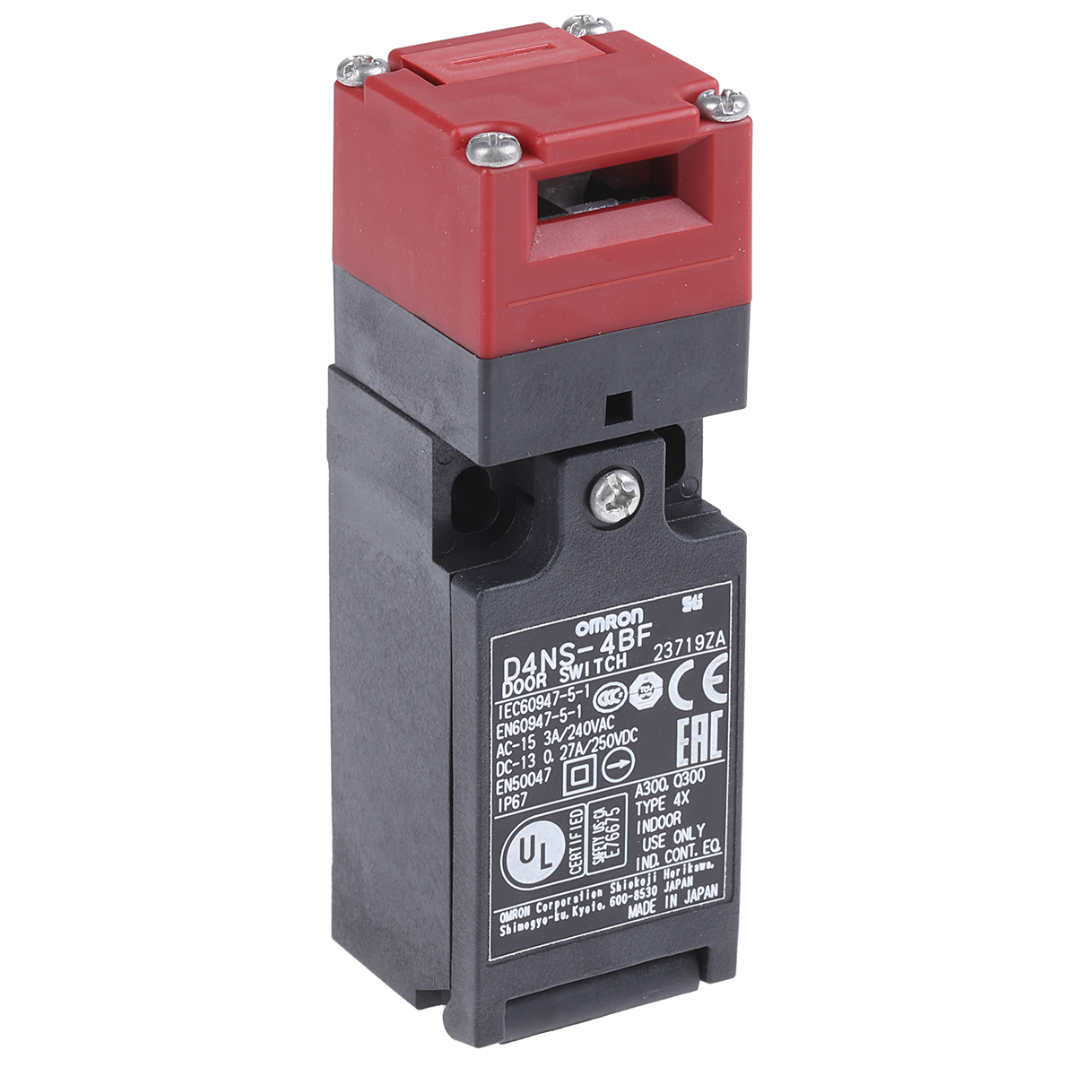 Omron D4NS Series Safety Interlock Switch, 2NC