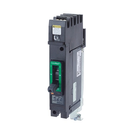 Schneider Electric, ComPacT NSX Circuit breaker 1P 100A, Breaking Capacity 25 kA, Busbar System