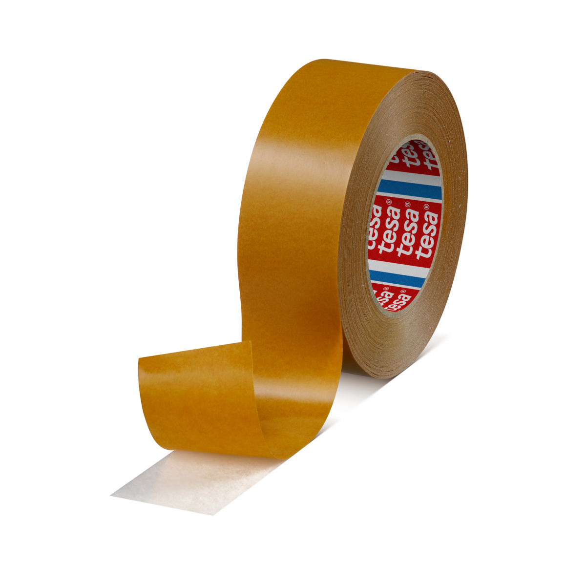 Tesa 51571-00003-00 Translucent Double Sided Tape, 0.16mm Thick, 13 N/cm, Non-Woven Backing, 50mm x 50m