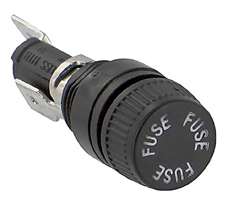 Eaton 16A Panel Mount Fuse Holder for 5 x 20mm Fuse, 1P, 250V ac