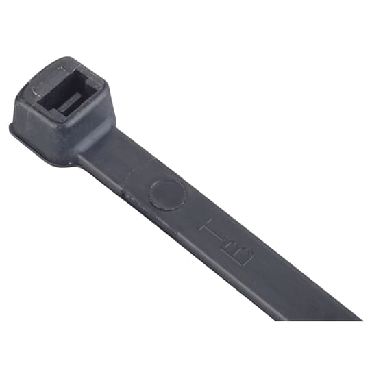 Thomas & Betts Cable Ties, , 374.6mm x 7.5 mm, Black Nylon, Pk-100