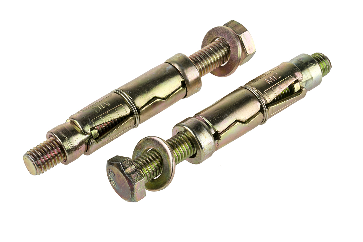 RS PRO Carbon Steel Shield Anchor Loose Bolt M12 x 75mm, 20mm Fixing Hole