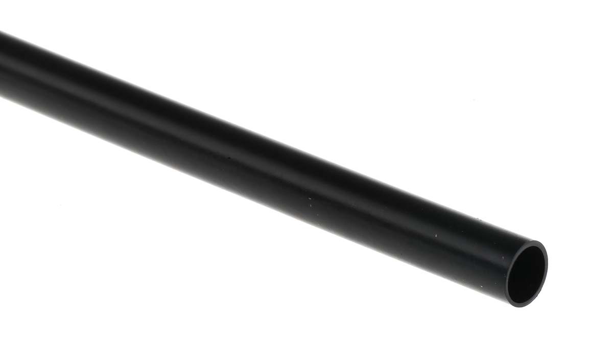 TE Connectivity Heat Shrink Tubing, Black 4.8mm Sleeve Dia. x 300mm Length 3:1 Ratio, SCL Series