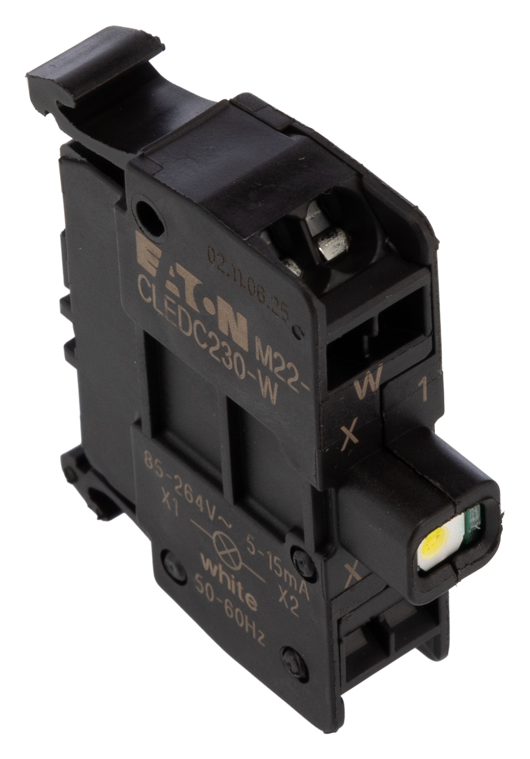 Eaton M22 Light Block - White, 85 → 264 V ac