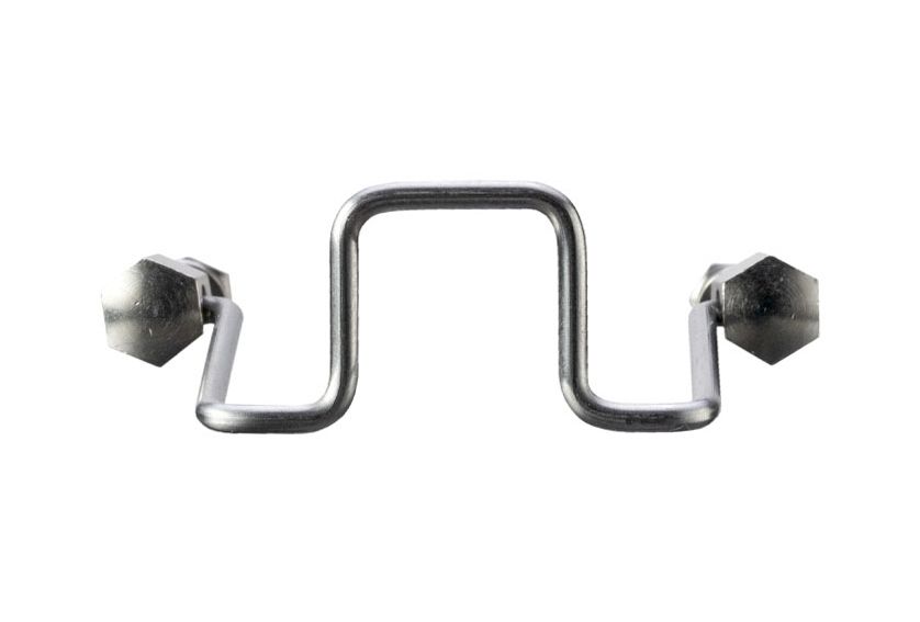 Bulgin Silver IEC Connector Retaining Clip for use with PX Range