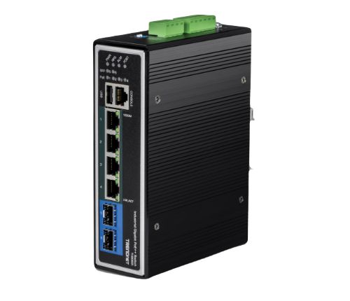 Trendnet TI-BG62I, Managed 6 Port Gigabit Switch With PoE