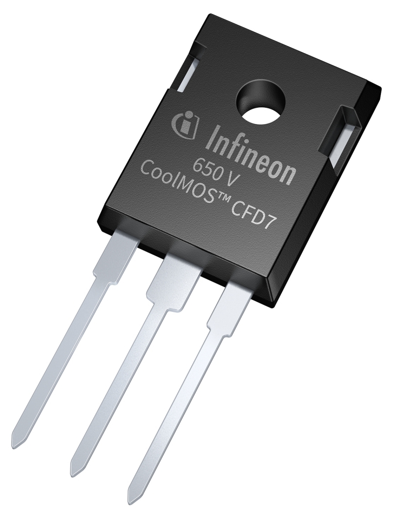 Infineon CoolMOS Type N-Channel MOSFET, 25 A, 700 V, 3-Pin TO-247 IPW65R090CFD7XKSA1