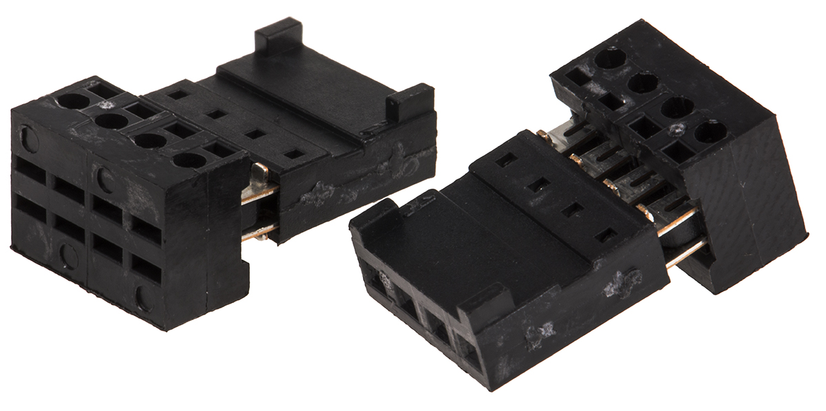 Wurth Elektronik 4-Way IDC Connector Socket for Cable Mount, 1-Row