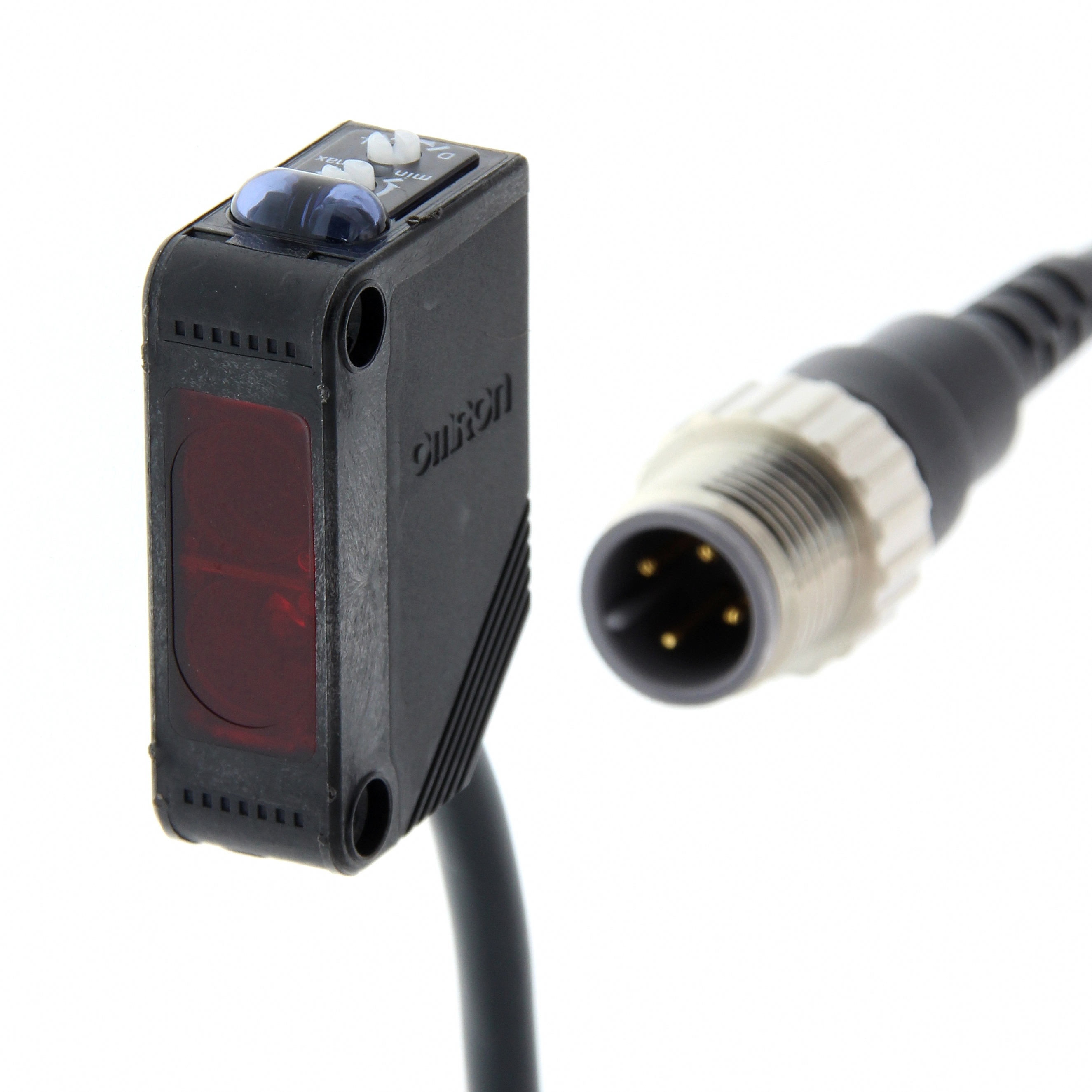 Omron Polarised Retro Reflection Photoelectric Sensor, Block Sensor, 5 → 100 mm Detection Range