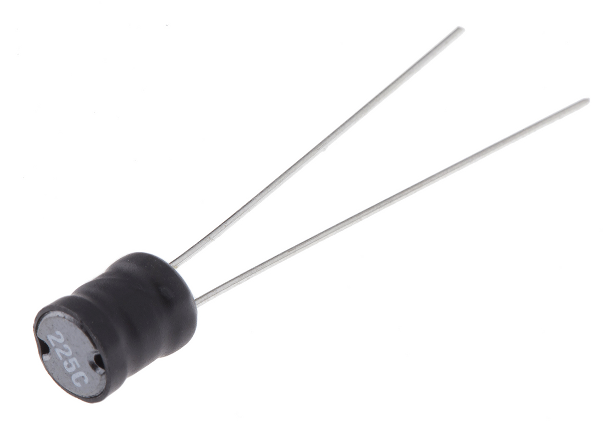 Murata 2.2 mH ±10% Radial Inductor, Max SRF:1.7MHz, Q:90, 110mA Idc, 8580mΩ Rdc, 2200R