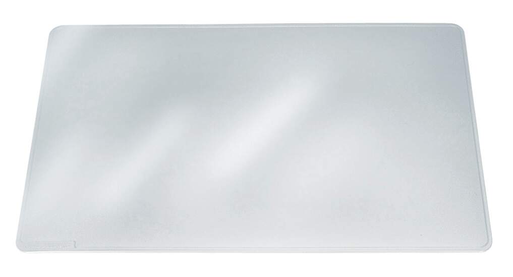 Durable Transparent Non-Slip, Non-Glare Desk Mat, 650mm x 500mm