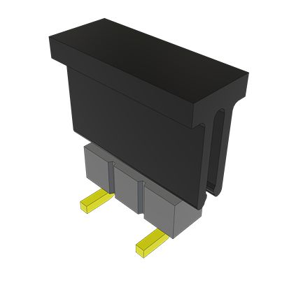 Samtec TSM Series Vertical Surface PCB Header, 3 Contact(s), 2.54 mm Pitch, 1 Row, Unshrouded