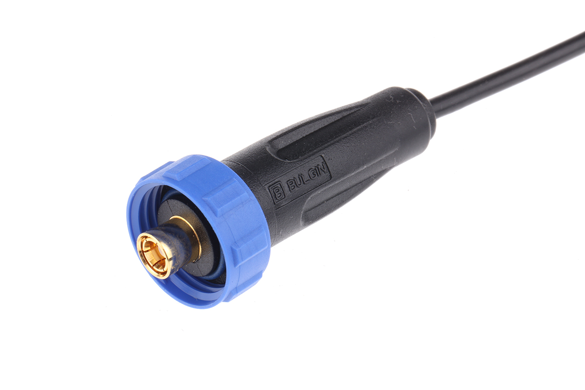 Bulgin, Plug Cable Mount SMB Connector, Pre-Wired Termination