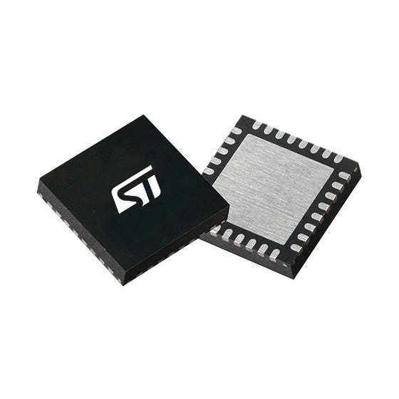 STMicroelectronics, 32 bit ARM Cortex M33, STM32WBA5 Microcontroller, 100 MHz, 1024kB FLASH, 32-Pin UFQFPN