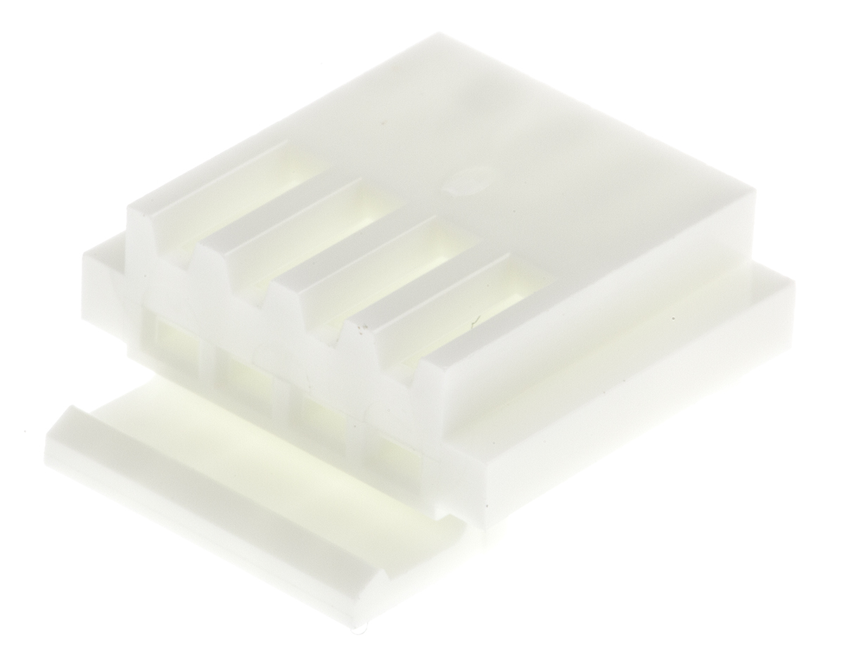 JST, NH Female Connector Housing, 2.5mm Pitch, 4 Way, 1 Row