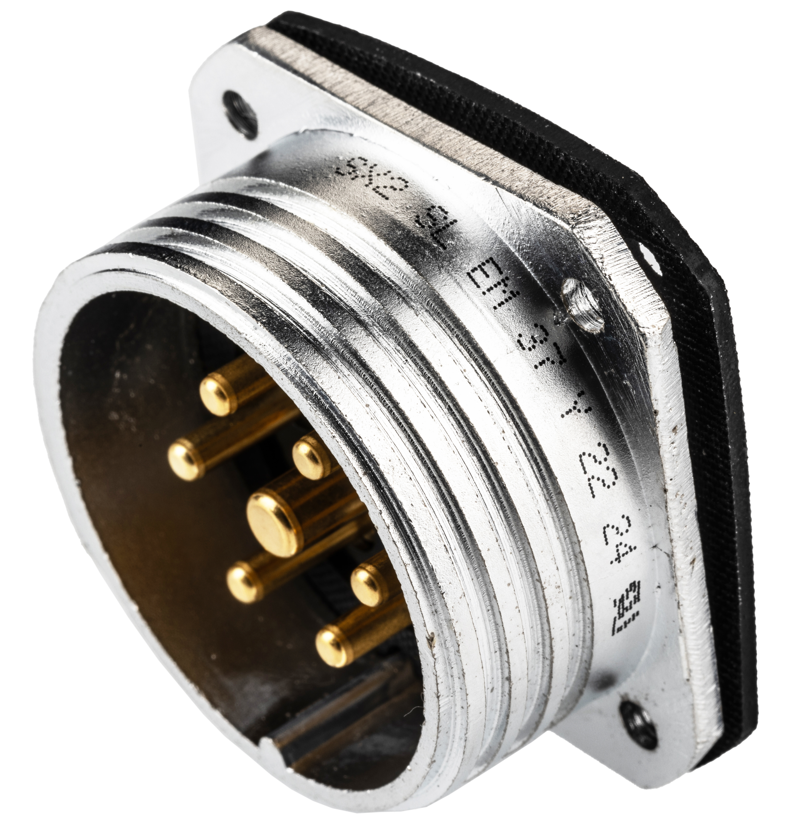 Amphenol Socapex Circular Connector, 7 Contacts, Panel, Standard Connector, Socket, Male, IP67, SL61 Series