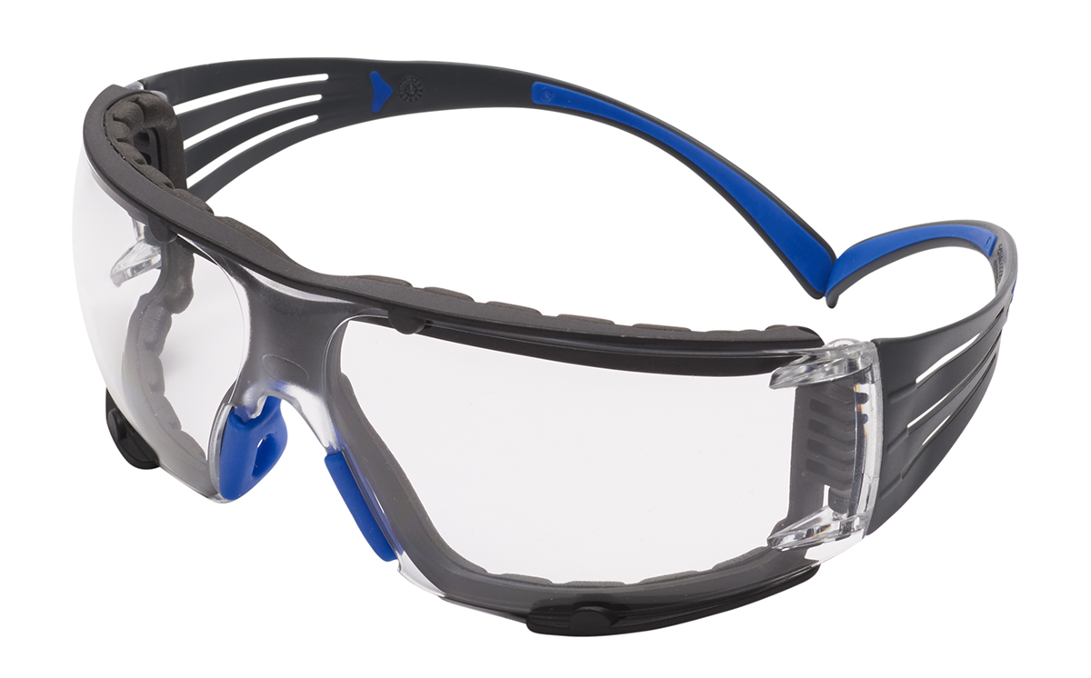 3M SecureFit™ 400 UV Safety Glasses, Clear PC Lens