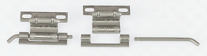 Steinbach & Vollman Steel Concealed Hinge, 60mm x 33mm x 2.5mm