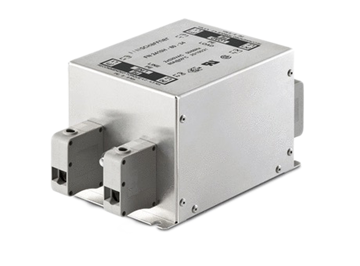 Schaffner, FN2412 8A 250 V ac 400Hz, DIN Rail EMC Filter, Terminal Block, Single Phase