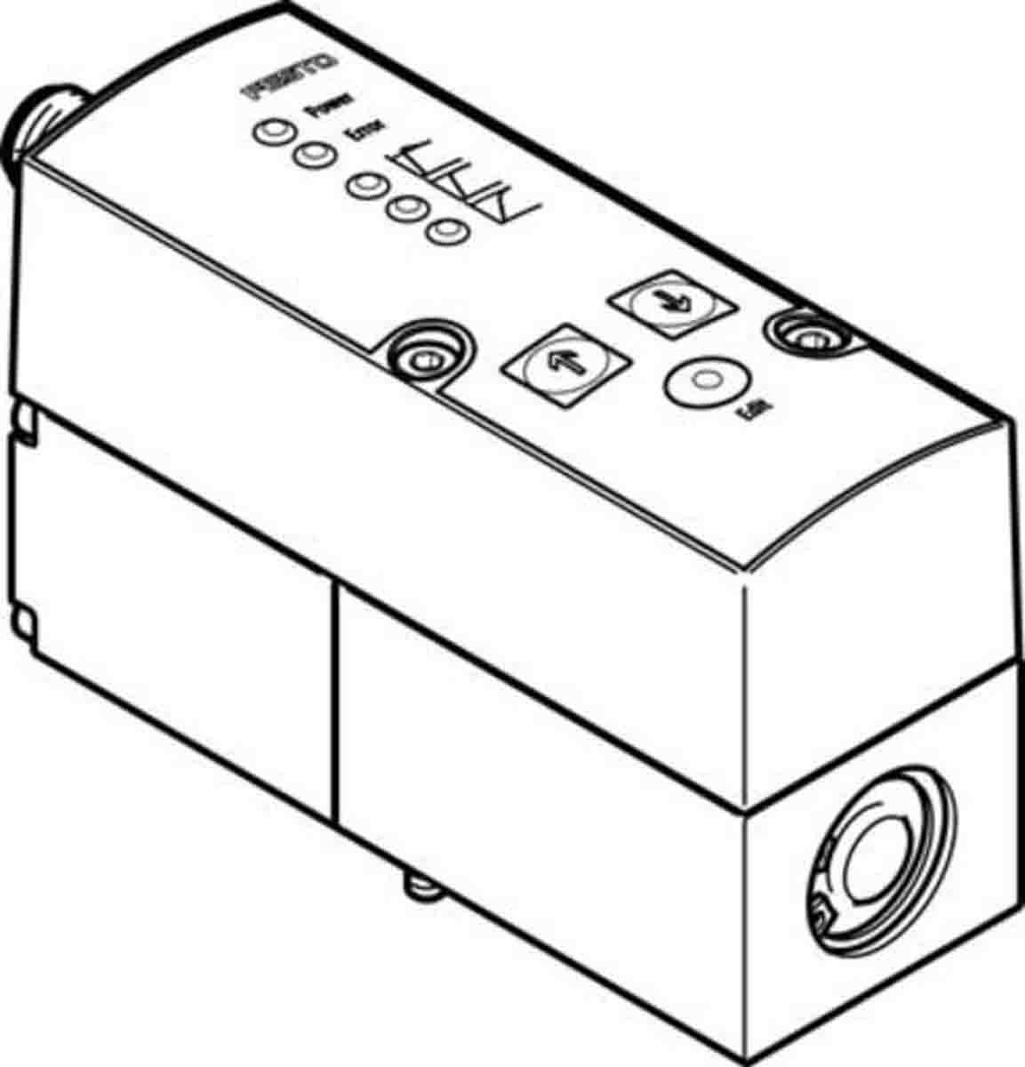 Festo Pneumatic Regulator - 0.06bar to 6bar, 8bar max. input, 571285