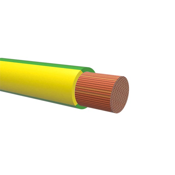 NEMIQ 50994 Series Green/Yellow 1.5 mm² Hook Up Wire, 1, 100m, Polyvinylchloride Insulation, 50994-3-100