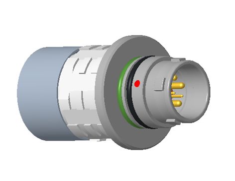 Amphenol NEXUS Technologies Industrial Circular Connector, 9 Contacts, Cable, Plug, Male, IP68, IP69K, A10WDM Series