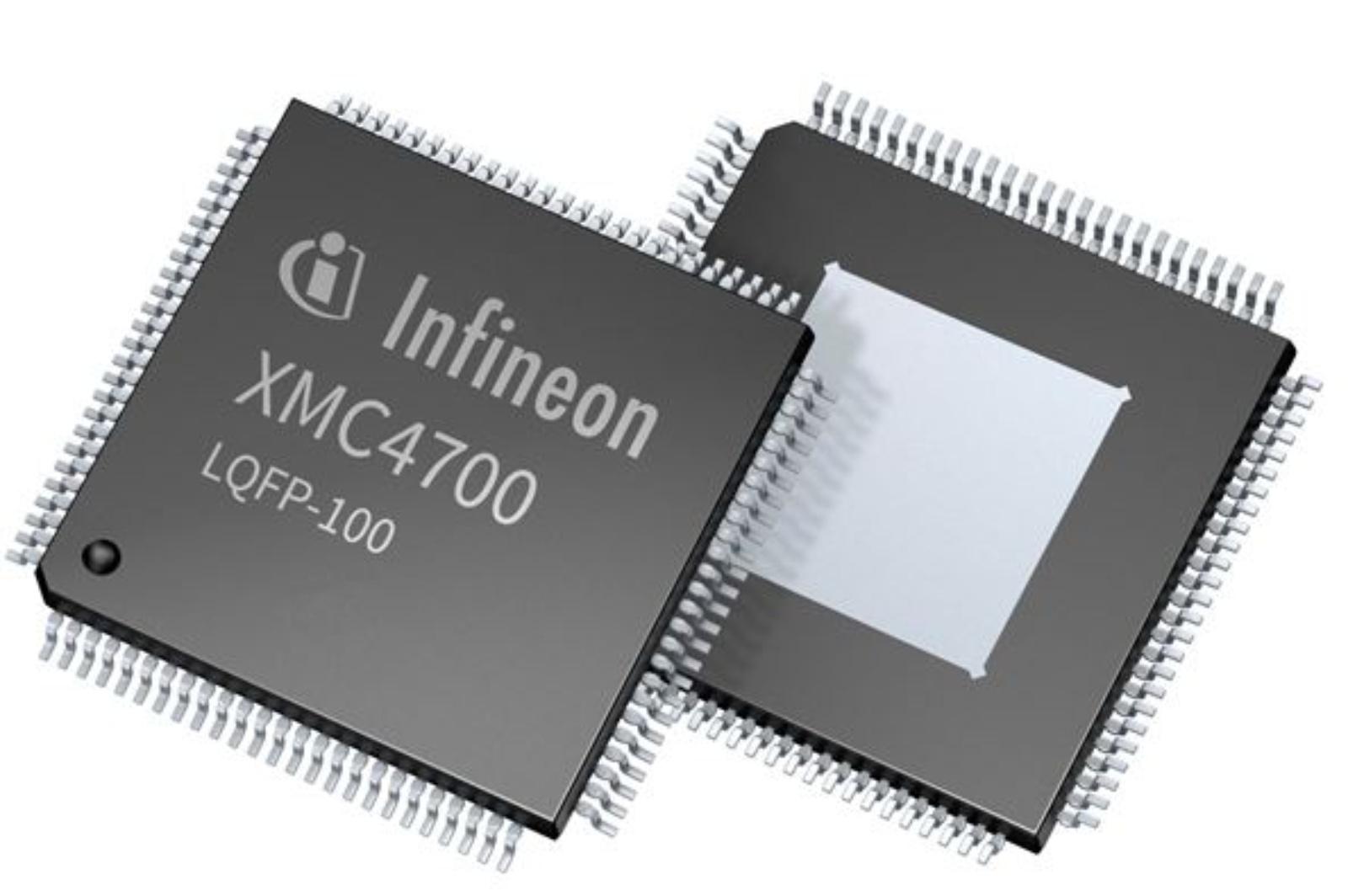 Infineon, 32 bit ARM Cortex M4, XMC4000 Family Microcontroller, 144 MHz, 1.536MB FLASH, 100-Pin LFBGA
