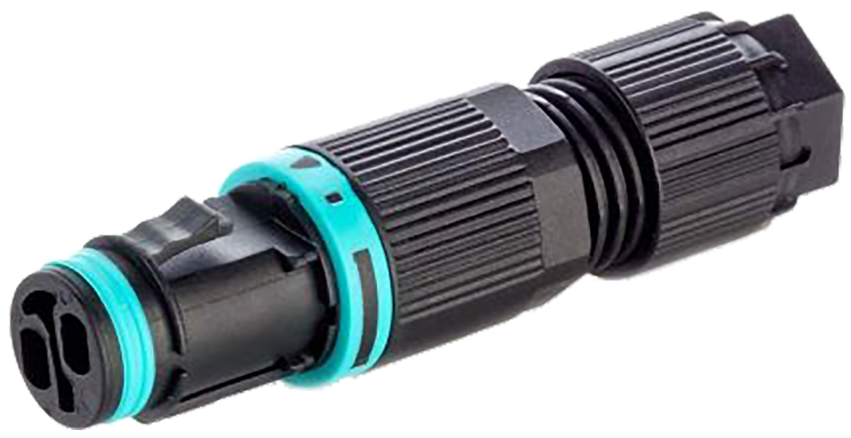RS PRO Tee Socket, 2-Pole, Female, 1-Way, Cable Mount, 10A, IP68