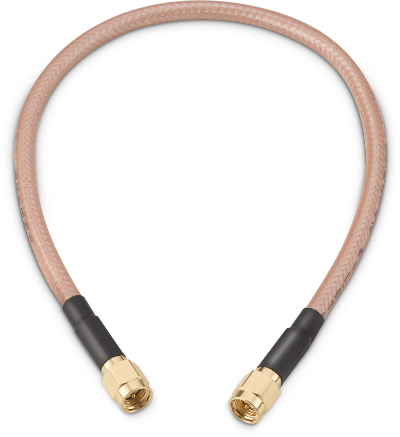 Wurth Elektronik WR-CXASY Series, 152.4 mm, RG142 Coaxial, Terminated 50 Ω