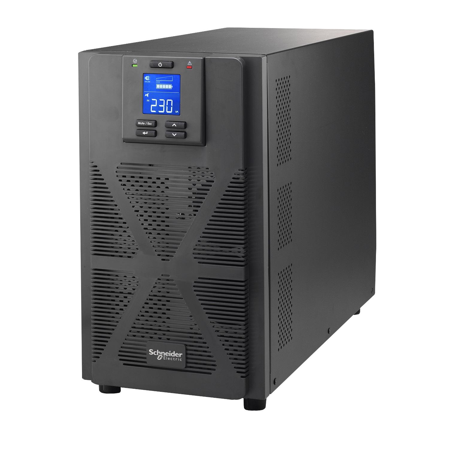 APC 230V Input Stand Alone Uninterruptible Power Supply, 3000VA (2.4kW), Easy UPS