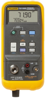 Fluke 719 -850mbar to 8bar Pressure Calibrator - With RS Calibration