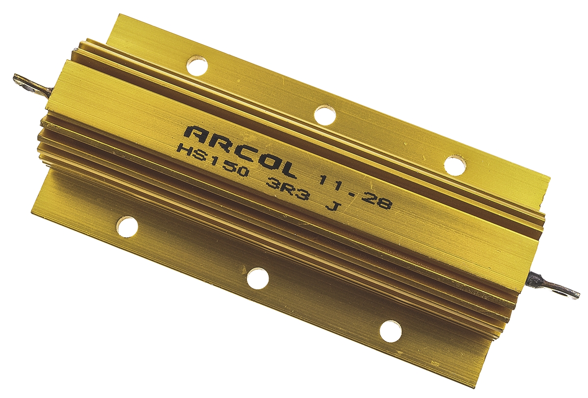 Arcol, 3.3Ω 150W Wire Wound Chassis Mount Resistor HS150 3R3 J ±5%