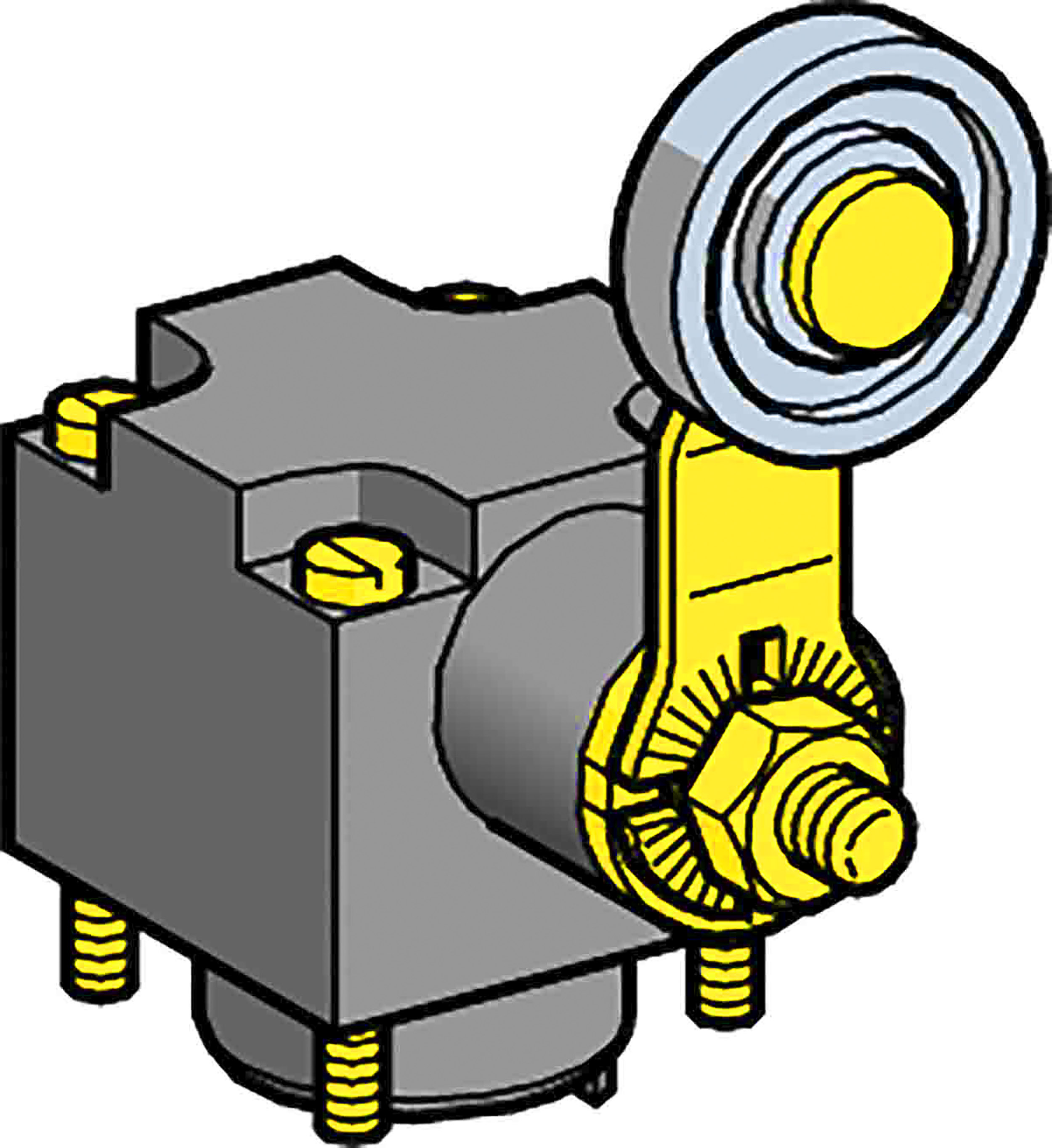 Telemecanique Sensors OsiSense XC Series Limit Switch Operating Head for Use with XCKS
