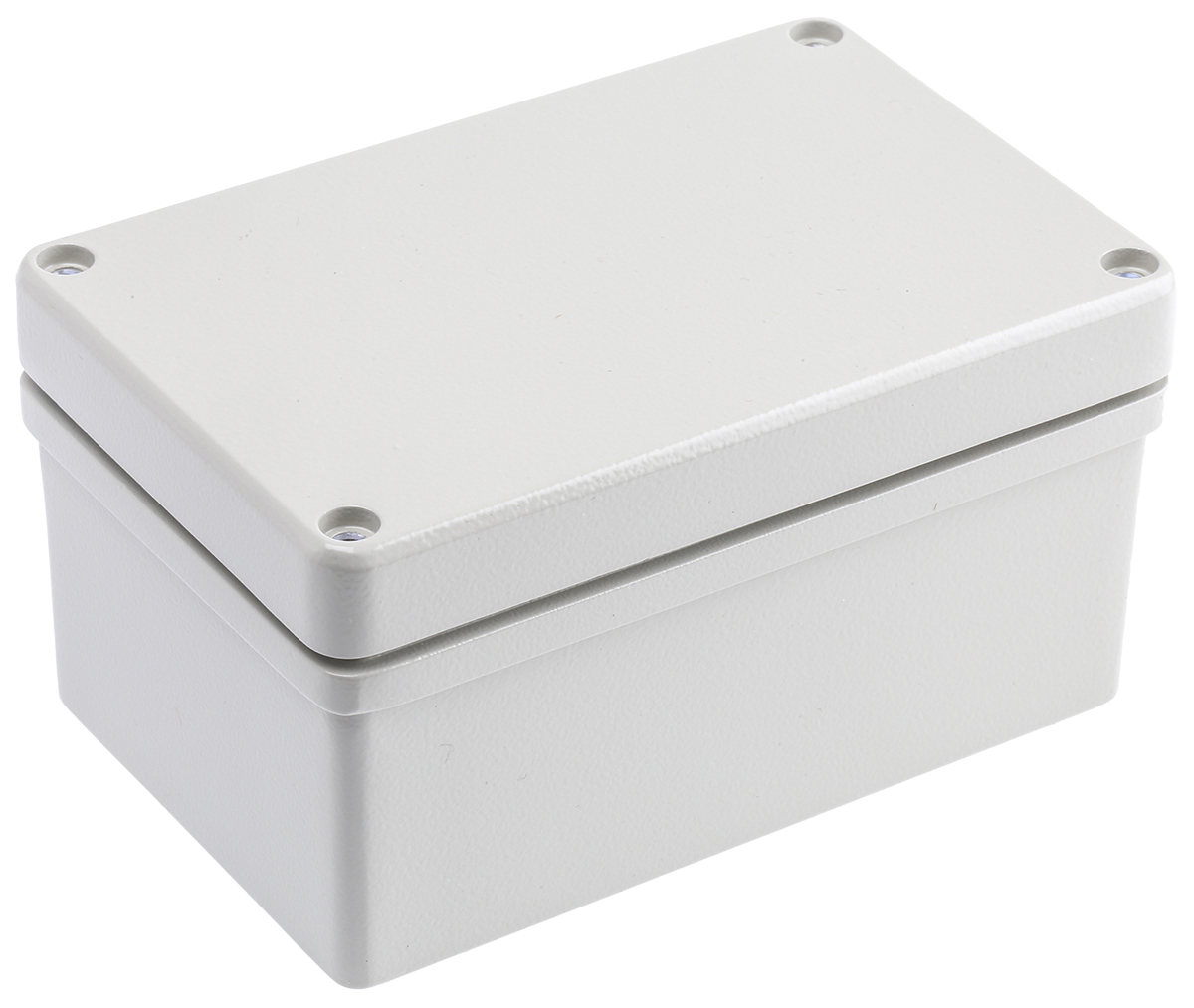 ROLEC Conform Series Grey Die Cast Aluminium Enclosure, IP66, IP67, Grey Lid, 129 x 84 x 67mm