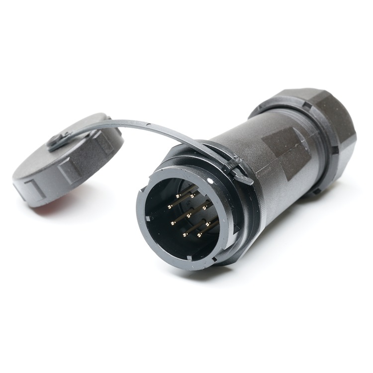 RS PRO Industrial Circular Connector, 9 Contacts, In-Line Cable Mount, SY21 Connector, Socket, Male, IP67, SY21 Series